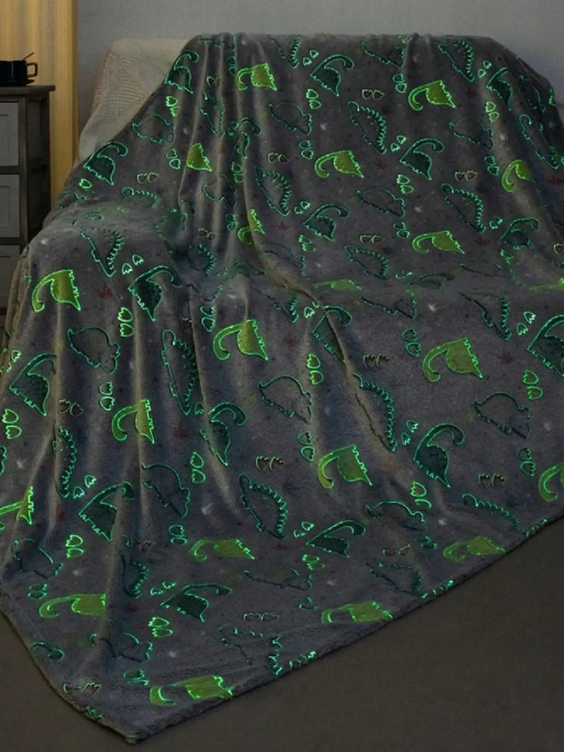 Manta Cobertor Mágico Que Brilha no Escuro (Tamanho 2m x 1,8m)